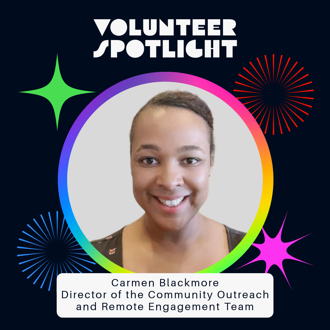 Volunteer Spotlight - Carmen Blackmore